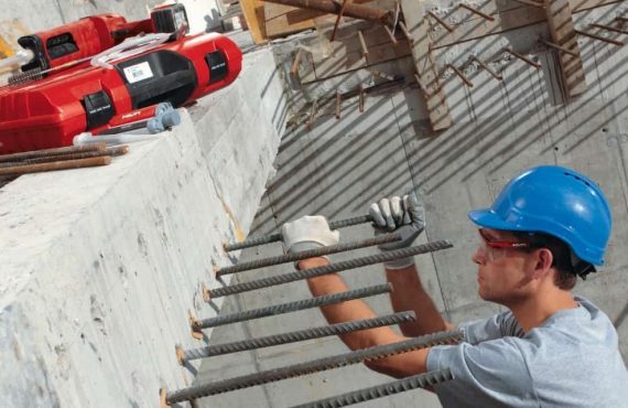 اتصال بتن با انکربولت